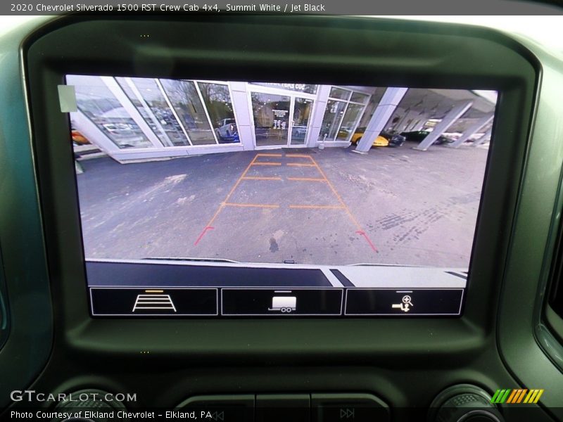 Summit White / Jet Black 2020 Chevrolet Silverado 1500 RST Crew Cab 4x4
