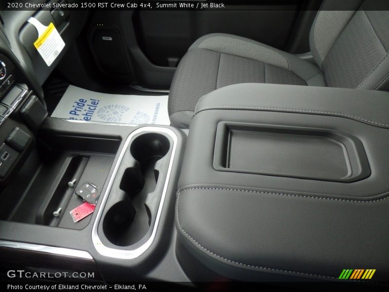 Summit White / Jet Black 2020 Chevrolet Silverado 1500 RST Crew Cab 4x4