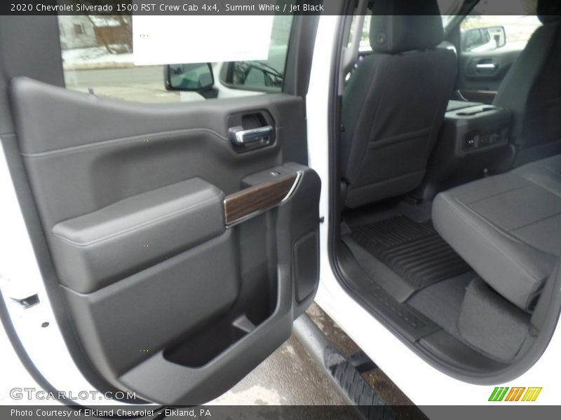 Summit White / Jet Black 2020 Chevrolet Silverado 1500 RST Crew Cab 4x4