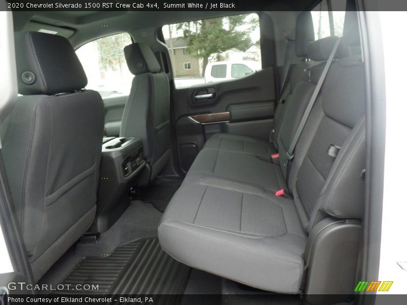 Summit White / Jet Black 2020 Chevrolet Silverado 1500 RST Crew Cab 4x4