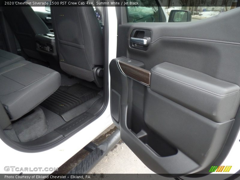 Summit White / Jet Black 2020 Chevrolet Silverado 1500 RST Crew Cab 4x4
