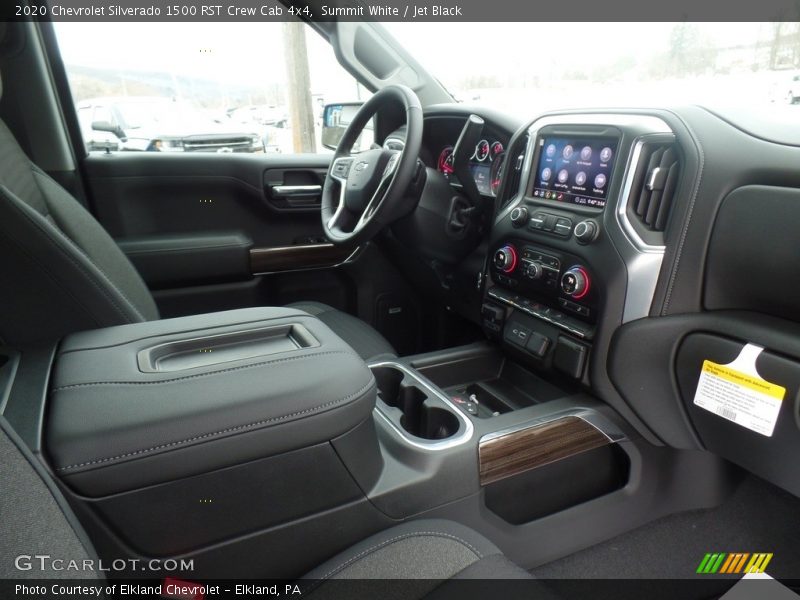 Summit White / Jet Black 2020 Chevrolet Silverado 1500 RST Crew Cab 4x4