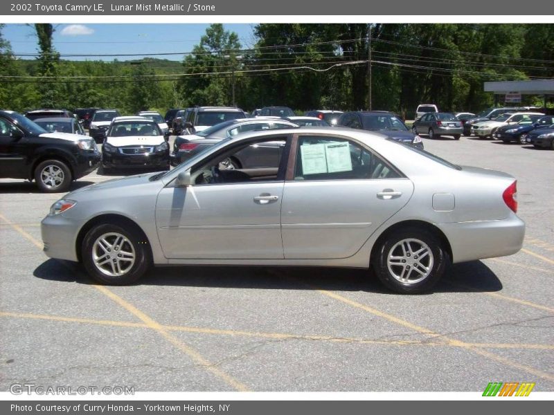 Lunar Mist Metallic / Stone 2002 Toyota Camry LE