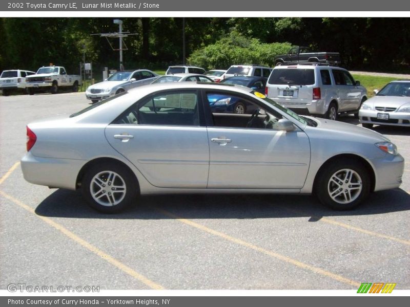 Lunar Mist Metallic / Stone 2002 Toyota Camry LE