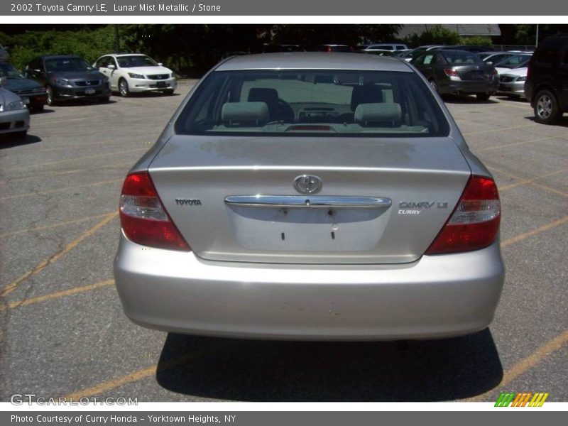 Lunar Mist Metallic / Stone 2002 Toyota Camry LE