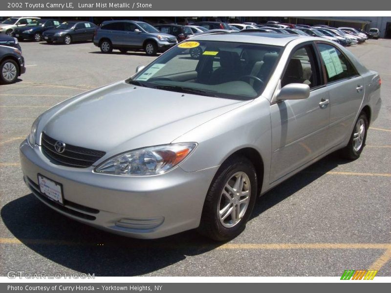 Lunar Mist Metallic / Stone 2002 Toyota Camry LE