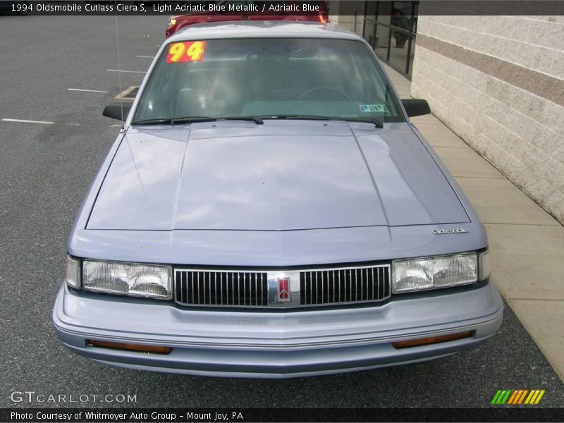 Light Adriatic Blue Metallic / Adriatic Blue 1994 Oldsmobile Cutlass Ciera S