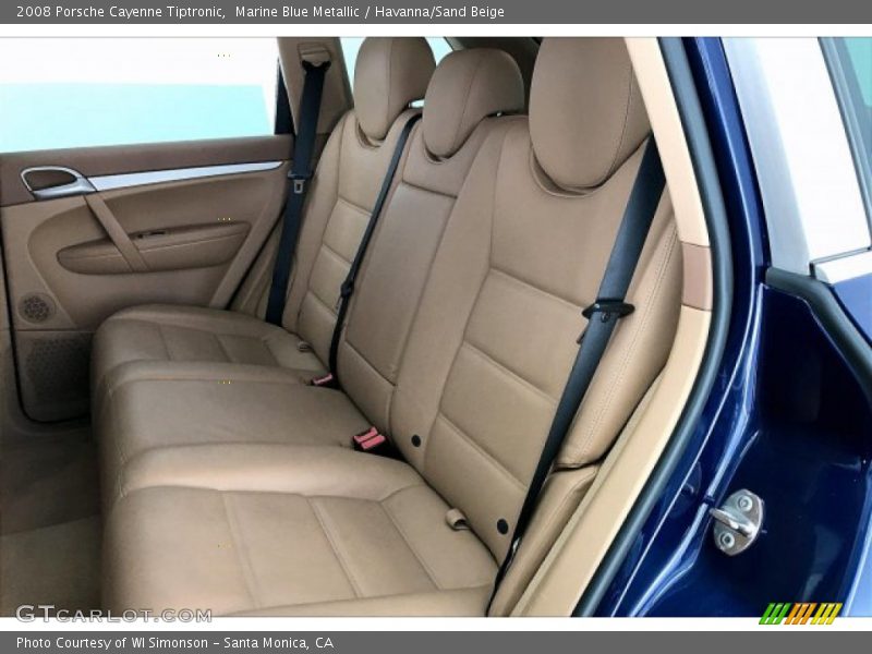 Marine Blue Metallic / Havanna/Sand Beige 2008 Porsche Cayenne Tiptronic