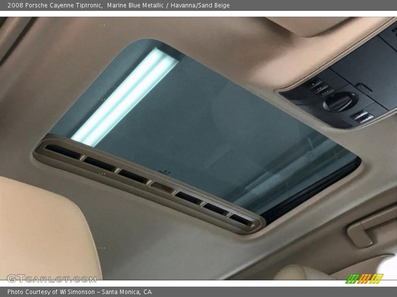 Marine Blue Metallic / Havanna/Sand Beige 2008 Porsche Cayenne Tiptronic