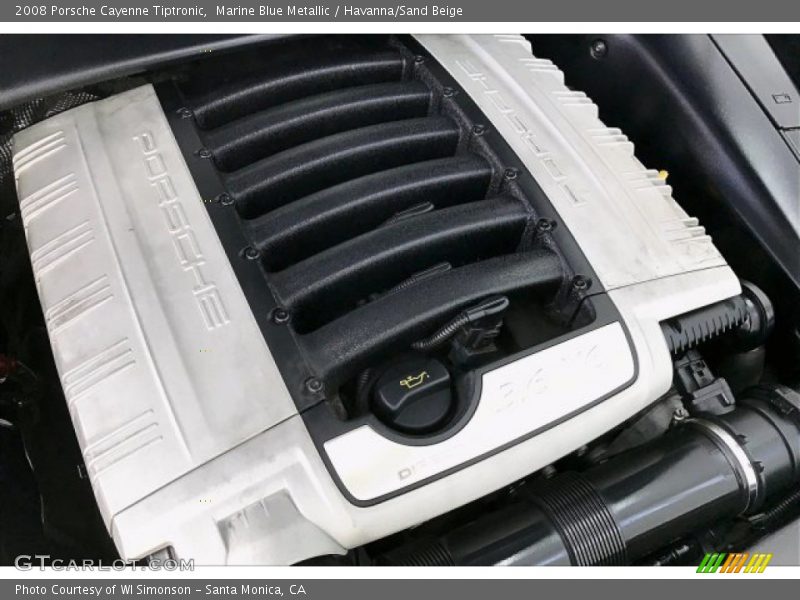 Marine Blue Metallic / Havanna/Sand Beige 2008 Porsche Cayenne Tiptronic