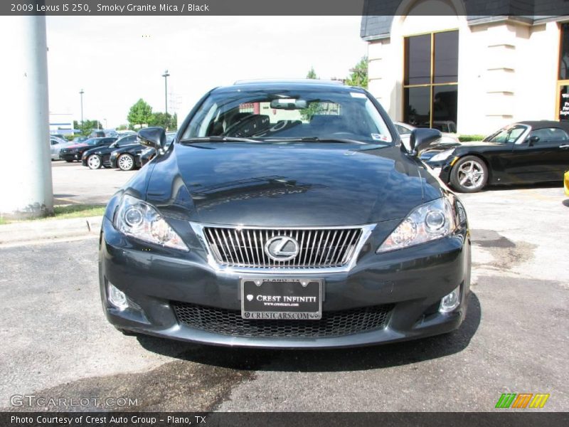 Smoky Granite Mica / Black 2009 Lexus IS 250