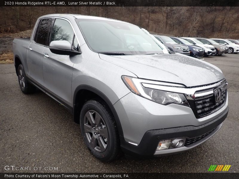 Lunar Silver Metallic / Black 2020 Honda Ridgeline RTL-E AWD