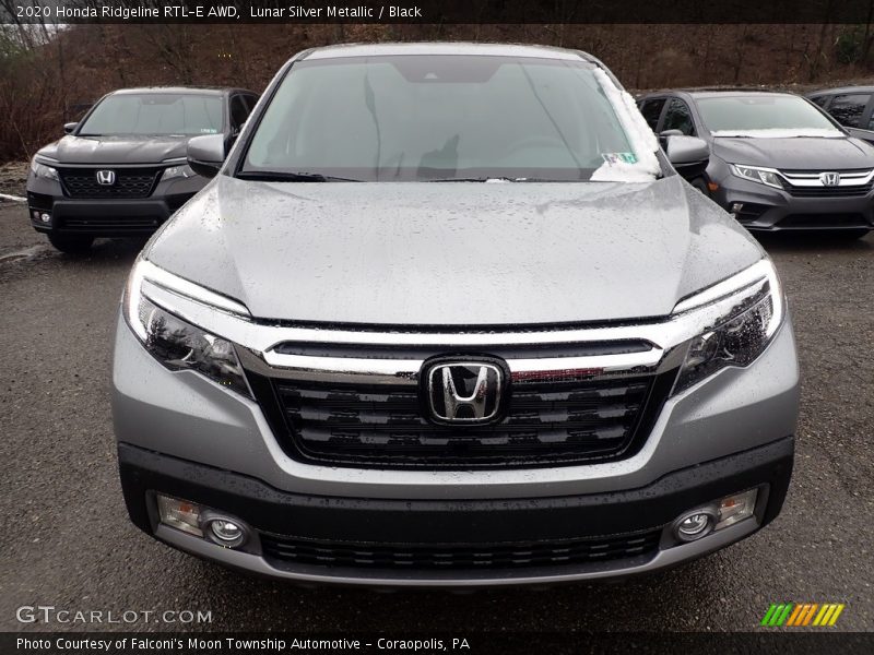 Lunar Silver Metallic / Black 2020 Honda Ridgeline RTL-E AWD