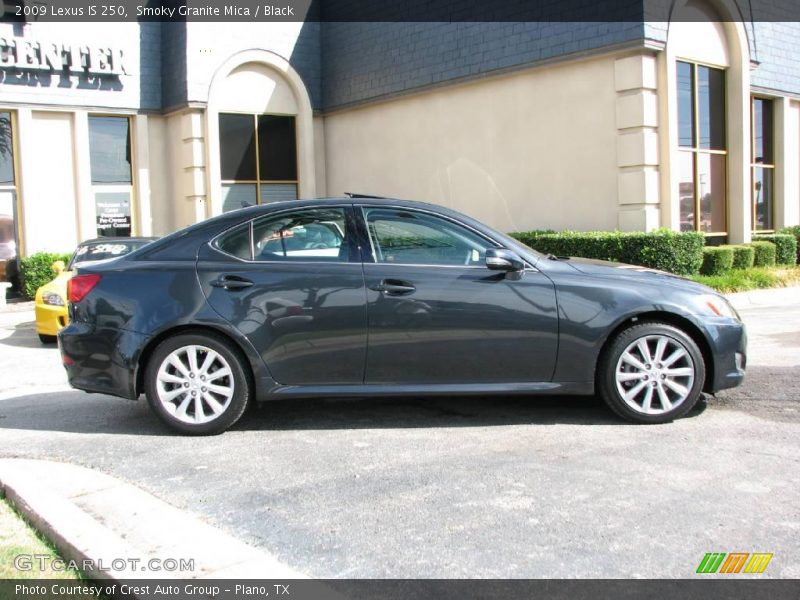Smoky Granite Mica / Black 2009 Lexus IS 250