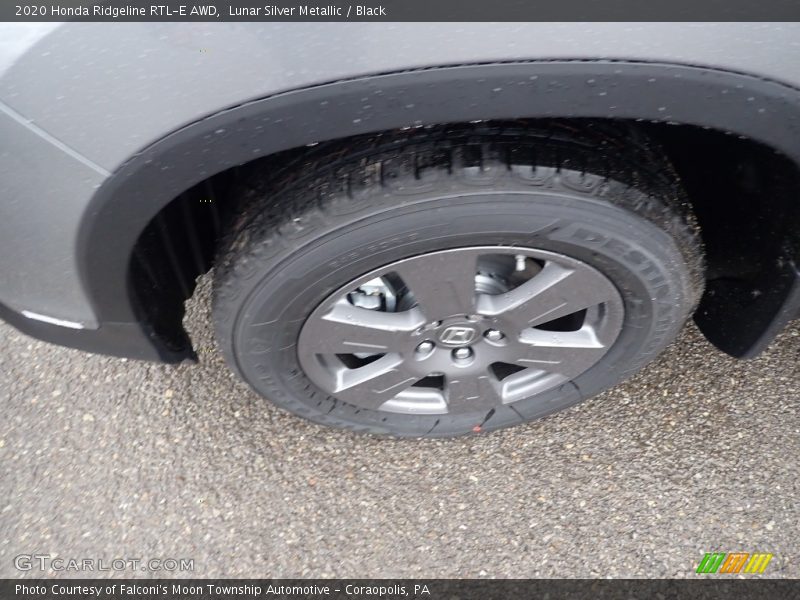 Lunar Silver Metallic / Black 2020 Honda Ridgeline RTL-E AWD