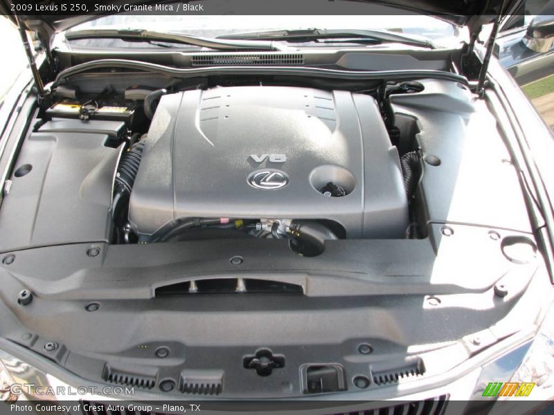 Smoky Granite Mica / Black 2009 Lexus IS 250