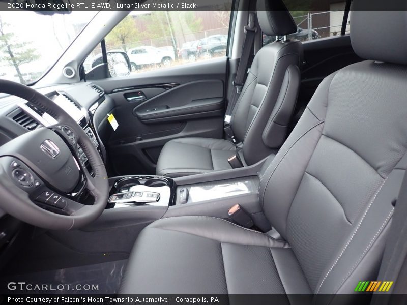 Lunar Silver Metallic / Black 2020 Honda Ridgeline RTL-E AWD