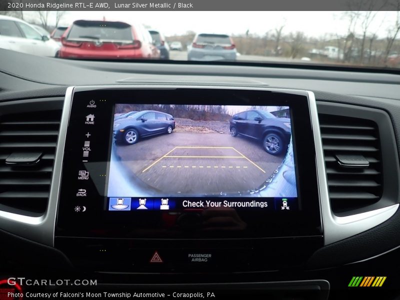 Lunar Silver Metallic / Black 2020 Honda Ridgeline RTL-E AWD