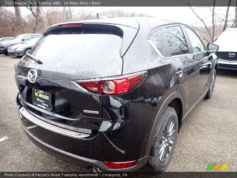 Jet Black Mica / Black 2020 Mazda CX-5 Touring AWD