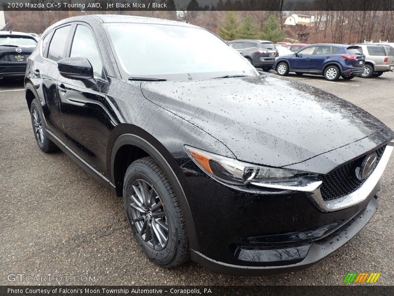 Jet Black Mica / Black 2020 Mazda CX-5 Touring AWD