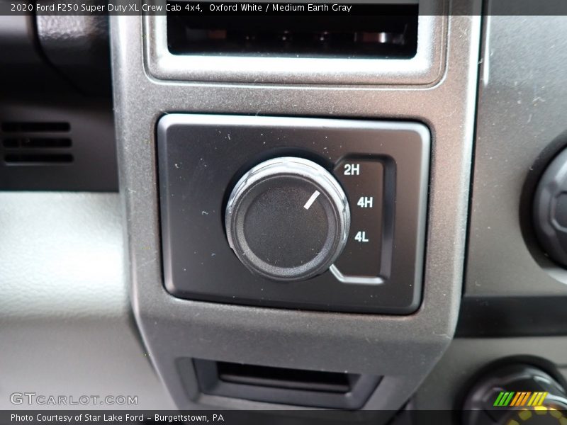Controls of 2020 F250 Super Duty XL Crew Cab 4x4