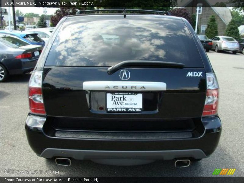 Nighthawk Black Pearl / Ebony 2006 Acura MDX