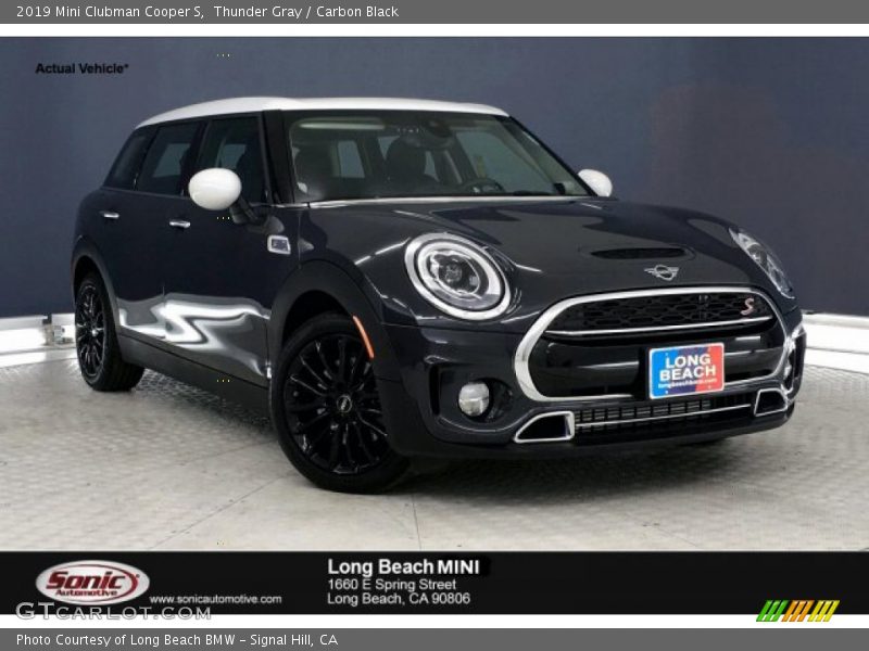 Thunder Gray / Carbon Black 2019 Mini Clubman Cooper S