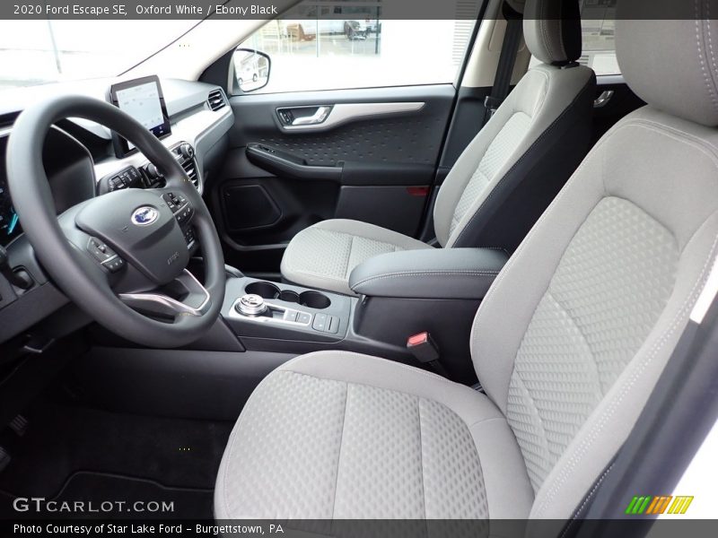 Front Seat of 2020 Escape SE