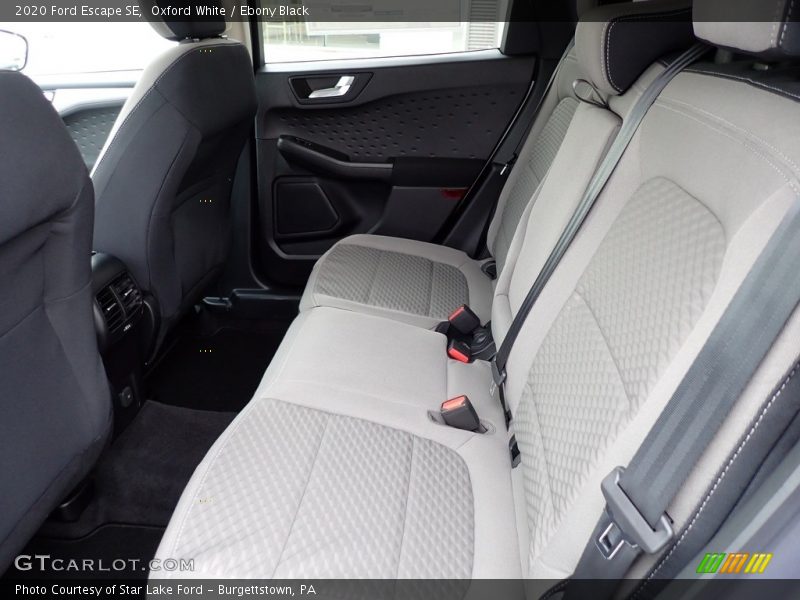 Rear Seat of 2020 Escape SE