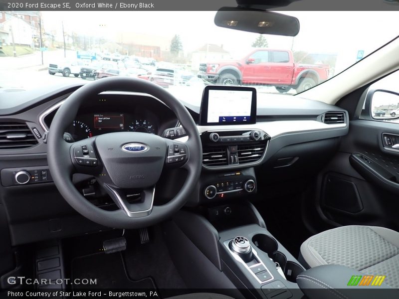 Front Seat of 2020 Escape SE