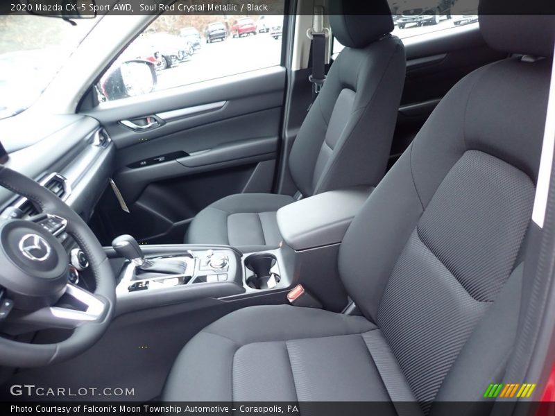 Soul Red Crystal Metallic / Black 2020 Mazda CX-5 Sport AWD