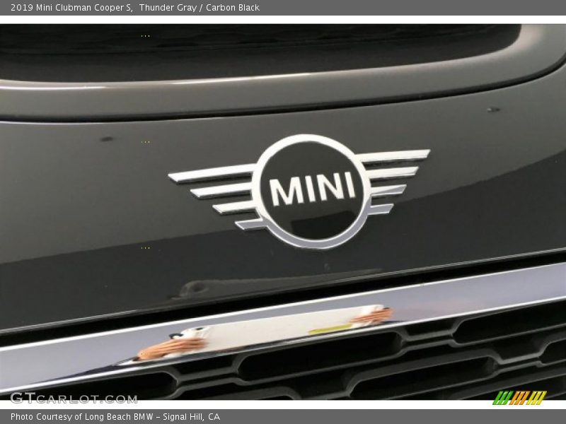 Thunder Gray / Carbon Black 2019 Mini Clubman Cooper S
