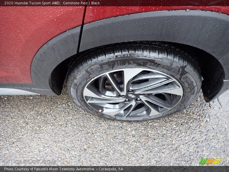 Gemstone Red / Black 2020 Hyundai Tucson Sport AWD