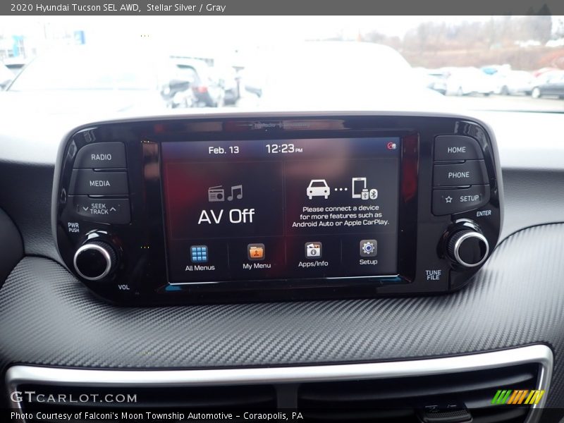 Stellar Silver / Gray 2020 Hyundai Tucson SEL AWD