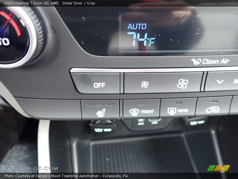Stellar Silver / Gray 2020 Hyundai Tucson SEL AWD