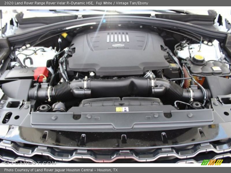 Fuji White / Vintage Tan/Ebony 2020 Land Rover Range Rover Velar R-Dynamic HSE