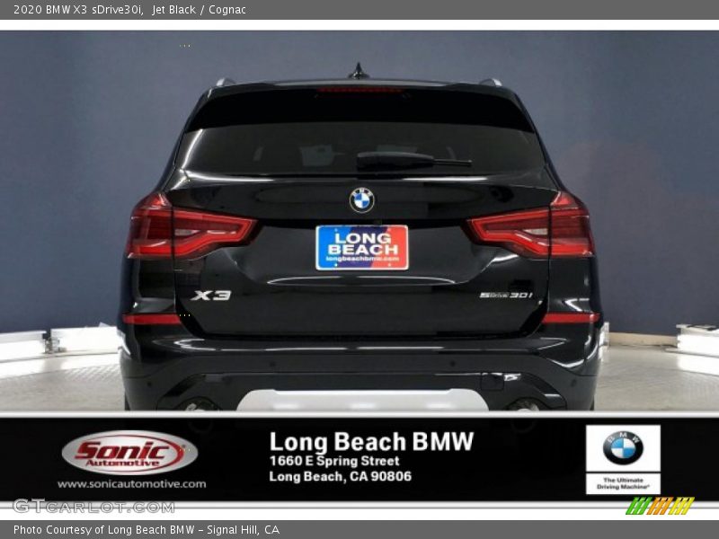 Jet Black / Cognac 2020 BMW X3 sDrive30i