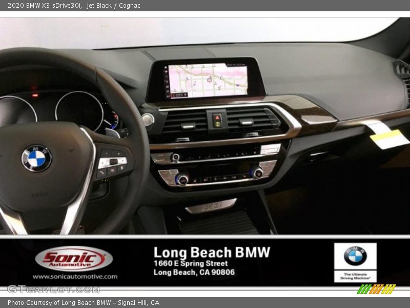 Jet Black / Cognac 2020 BMW X3 sDrive30i