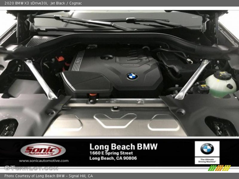 Jet Black / Cognac 2020 BMW X3 sDrive30i