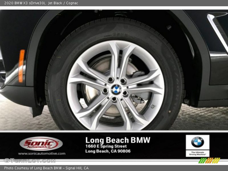 Jet Black / Cognac 2020 BMW X3 sDrive30i
