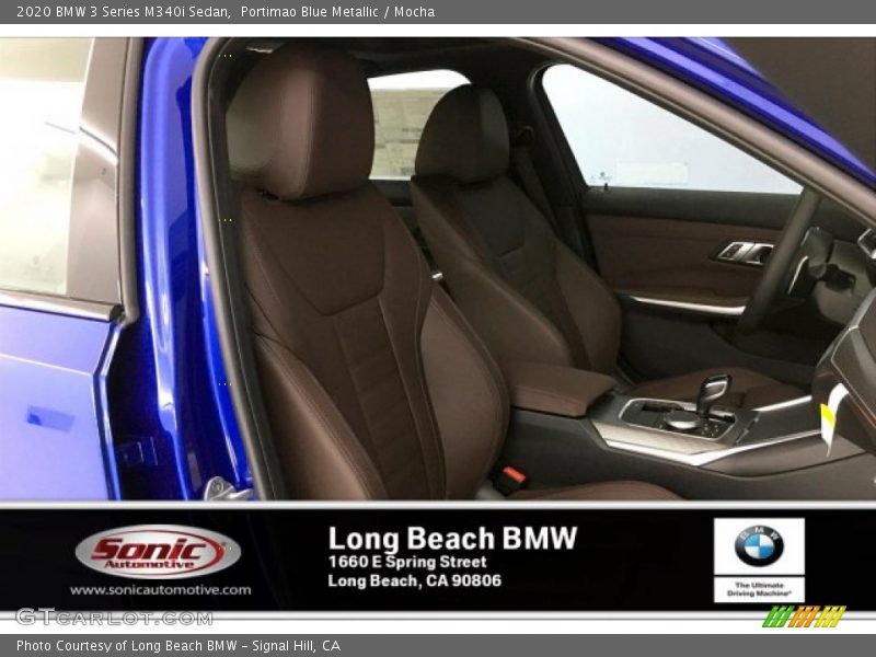 Portimao Blue Metallic / Mocha 2020 BMW 3 Series M340i Sedan