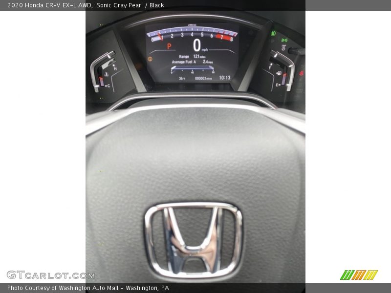 Sonic Gray Pearl / Black 2020 Honda CR-V EX-L AWD