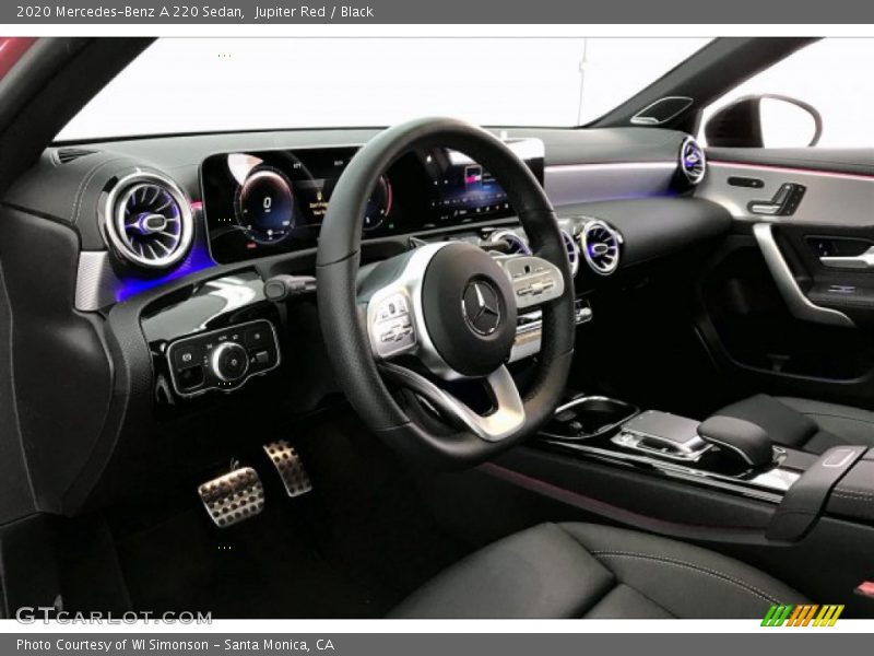 Jupiter Red / Black 2020 Mercedes-Benz A 220 Sedan