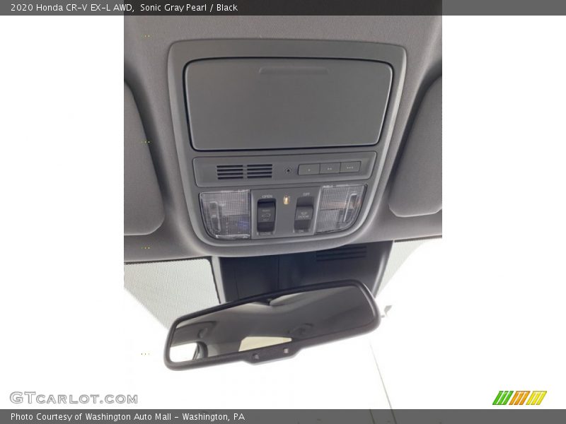 Sonic Gray Pearl / Black 2020 Honda CR-V EX-L AWD
