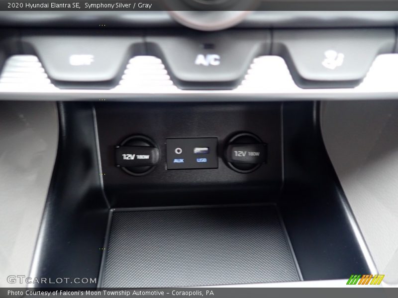 Symphony Silver / Gray 2020 Hyundai Elantra SE