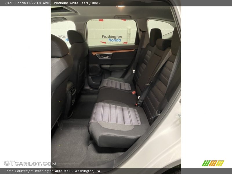 Platinum White Pearl / Black 2020 Honda CR-V EX AWD
