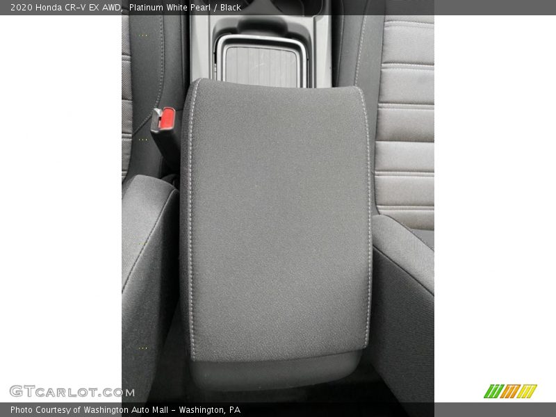 Platinum White Pearl / Black 2020 Honda CR-V EX AWD