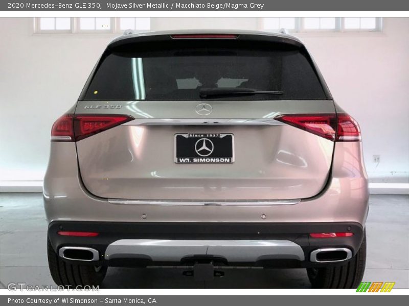 Mojave Silver Metallic / Macchiato Beige/Magma Grey 2020 Mercedes-Benz GLE 350