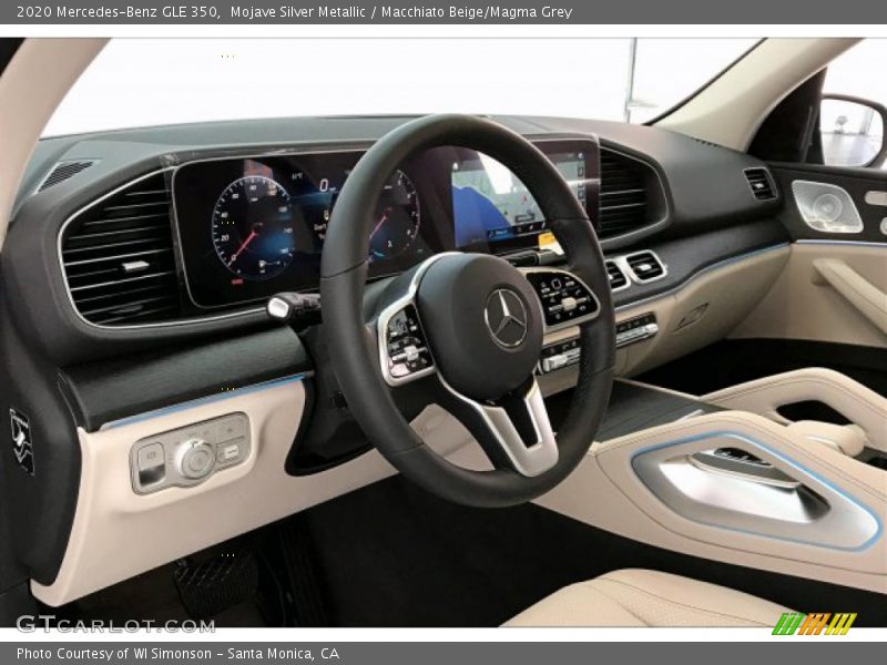Mojave Silver Metallic / Macchiato Beige/Magma Grey 2020 Mercedes-Benz GLE 350