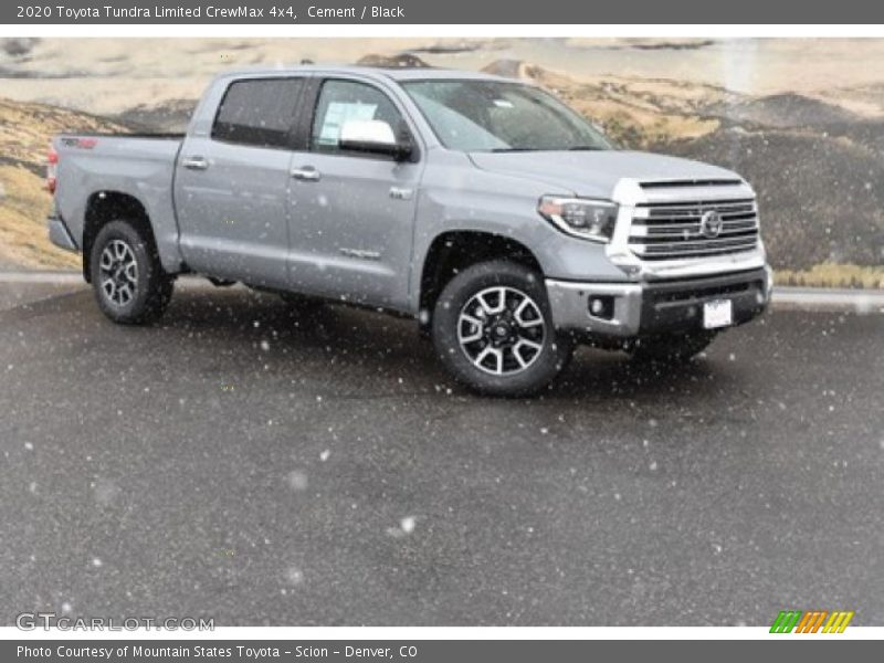 Cement / Black 2020 Toyota Tundra Limited CrewMax 4x4